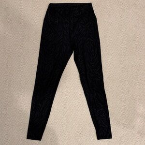 Sweaty Betty Black Animal Print Leggings